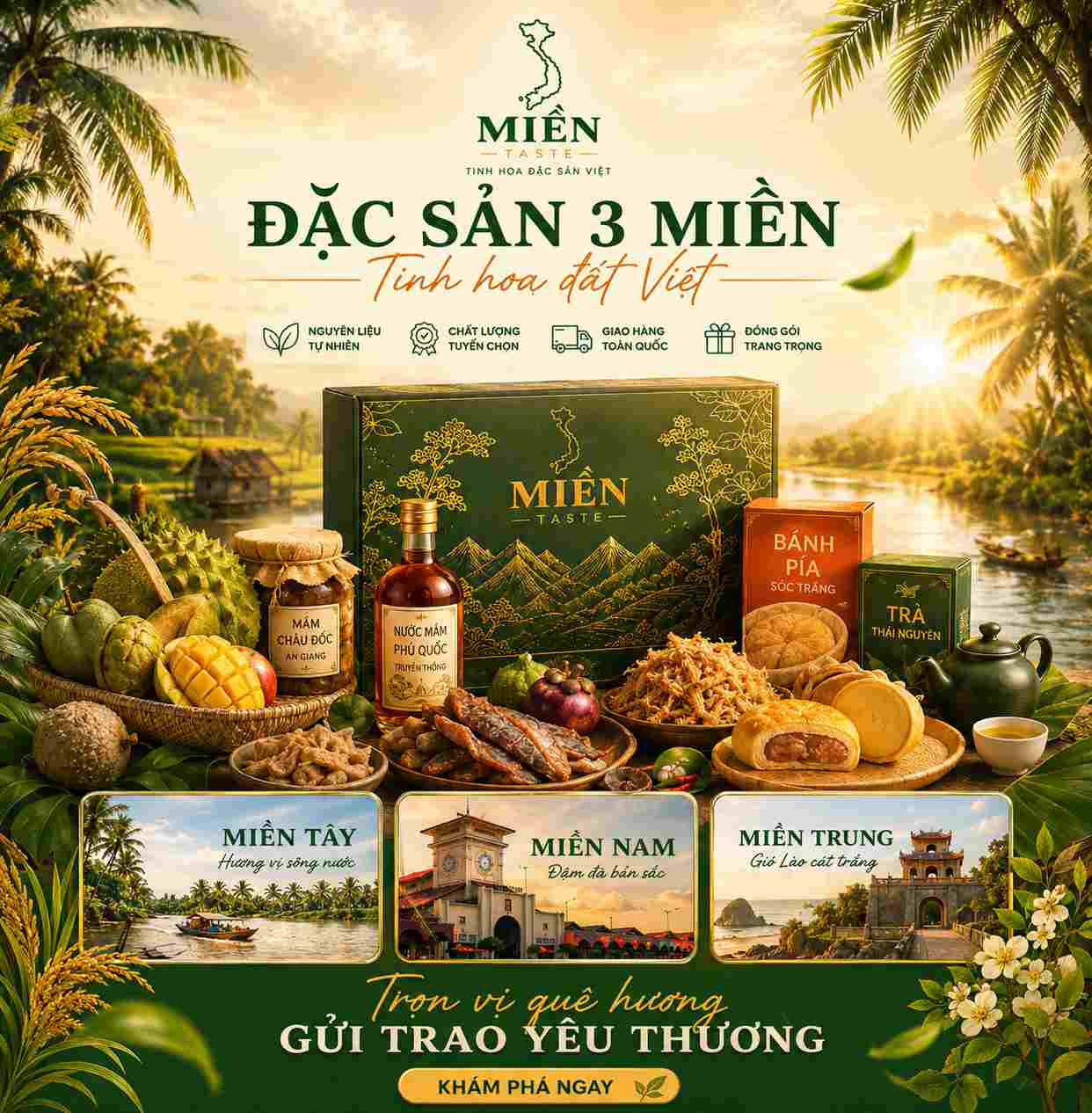 Miền Taste - Đặc sản vùng miền Việt Nam